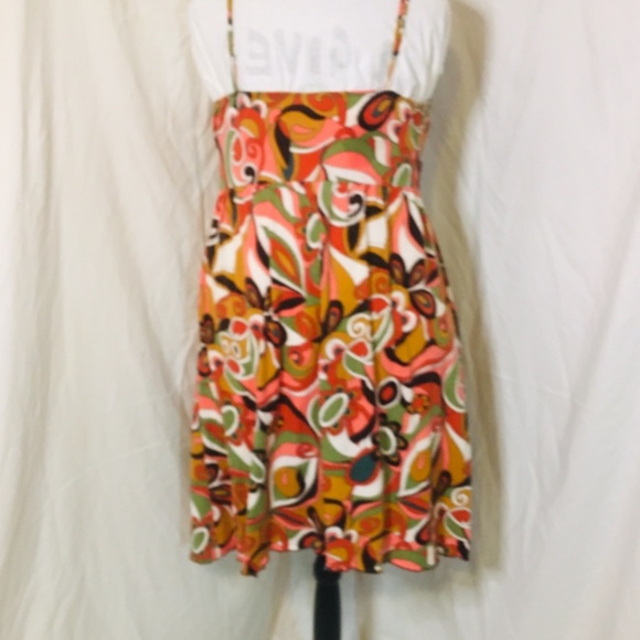 Mossimo Pucci Pattern Thin Strap Summer Dress XXL - Picture 5 of 7